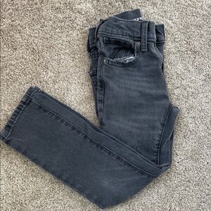 Old Navy Grey Wash Straight-Leg Jeans